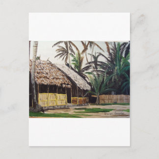 Carte Postale Aquarelle d'îles de San Blas, Panama