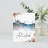 Carte Postale Aquarelle d'Istanbul (Debout devant)