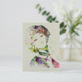 Carte Postale Aquarelle du danseur (Debout devant)