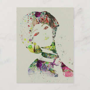 Carte Postale Aquarelle du danseur