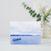 Carte Postale Aquarelle du ferry Eliot Bay Seattle (Debout devant)