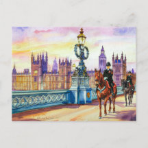 Aquarelle du palais de Buckingham