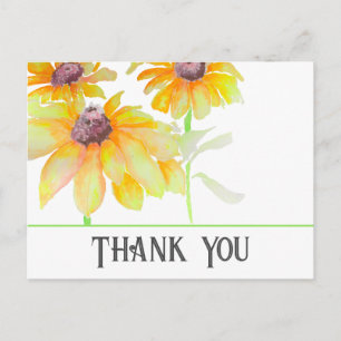 Carte Postale Aquarelle florale