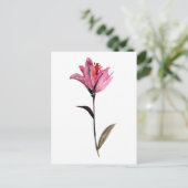 Carte Postale Aquarelle florale II (Debout devant)