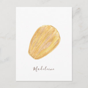 Carte Postale Aquarelle Madeleine