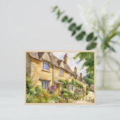 CARTE POSTALE Aquarelle magnifique les Cotswolds V (Debout devant)