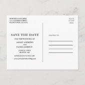 Carte Postale Aquarelle Magnolias Roses Roses Rose Enregistrer L (Dos)