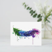 Carte Postale Aquarelle Peinte (Debout devant)