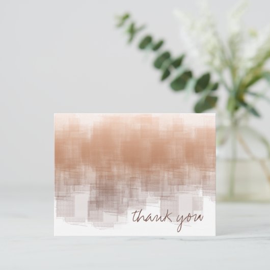 Carte Postale Aquarelle Réflexions Merci Argile ID774 (Debout devant)