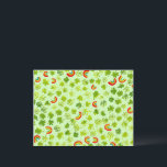 Carte Postale Aquarelle Shamrock & Rainbows Irish St Patty's<br><div class="desc">Aquarelle motif de shamrocks et arcs-en-ciel vous apporte la chance des Irlandais et décorer cette carte. Main peinte par moi pour toi. Ajoutez votre propre texte ou modifiez les couleurs. Pour plus de designs et de couleurs,  consultez ma boutique ! Ou dites-moi si vous voulez quelque chose de personnalisé.</div>