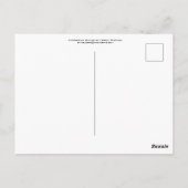 Carte Postale Aquarelle Skyline Lisbonne Portugal (Dos)