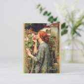 Carte Postale Aquarelle Soul du Rose CC0737 Pré-Raphaelite (Debout devant)