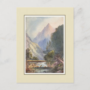 Carte Postale Aquarelle victorienne