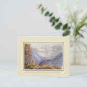 Carte Postale Aquarelle victorienne (Debout devant)
