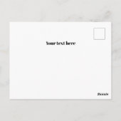 Carte Postale Aquarelle Vintage voyage d'Ottawa Canada (Dos)