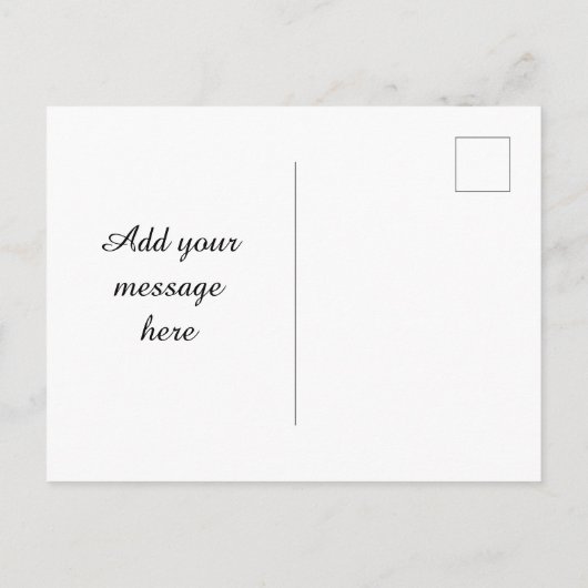 Carte Postale Aquarelles (Dos)