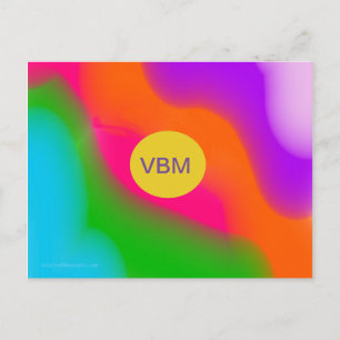 Carte Postale Aquarelles Sherbet