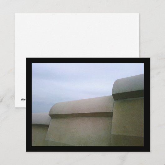 Carte Postale aquarium (Devant / Derrière)