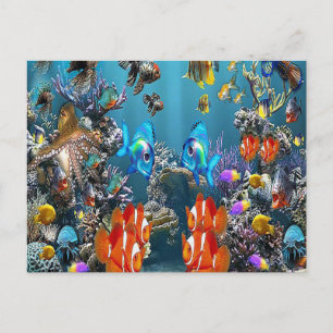 Carte Postale Aquarium