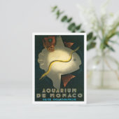 Carte Postale Aquarium De Monaco Musée Oceanographique Art (Debout devant)