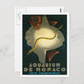 Carte Postale Aquarium De Monaco Musée Oceanographique Art (Devant / Derrière)