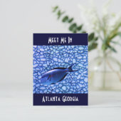 Carte Postale Aquarium moderne (Debout devant)