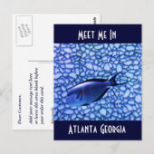 Carte Postale Aquarium moderne (Devant / Derrière)