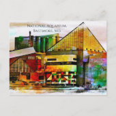 Carte Postale Aquarium National, Port Intérieur, Baltimore, Mary (Devant)