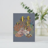 Carte Postale Aquarium Vintage (Debout devant)