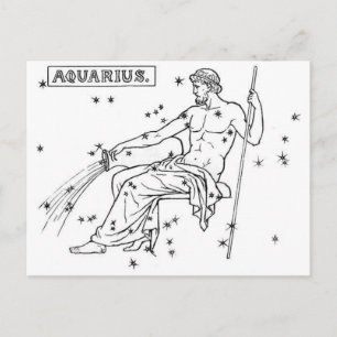 Carte Postale Aquarius