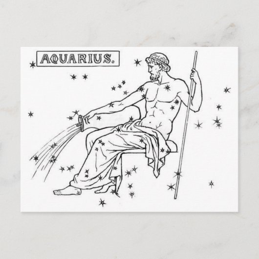 Carte Postale Aquarius (Devant)