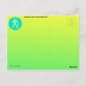 Carte postale Aquarius (Dos)