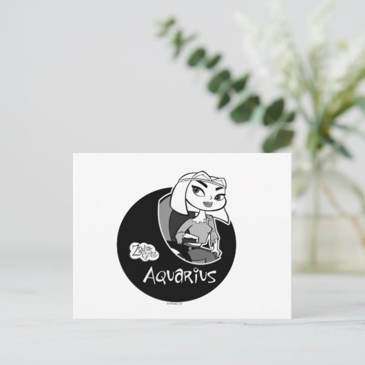 Carte postale Aquarius (Debout devant)