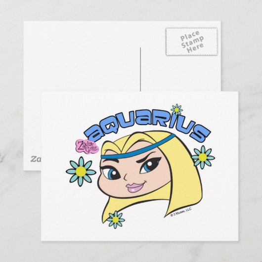 Carte postale Aquarius (Devant / Derrière)