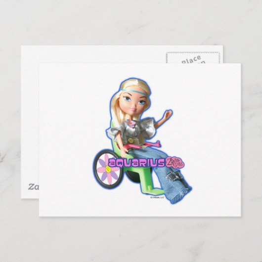 Carte postale Aquarius (Devant / Derrière)
