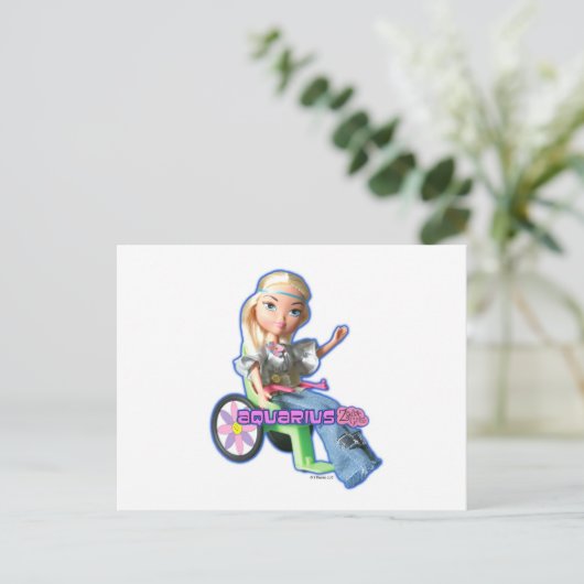 Carte postale Aquarius (Debout devant)