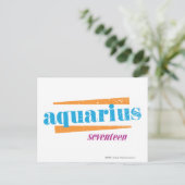 Carte Postale Aquarius Aqua (Debout devant)