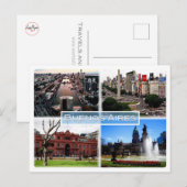 Carte Postale AR Buenos Aires - Le principal centre financier - (Devant / Derrière)