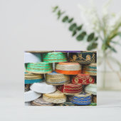 Carte Postale Arab Caps At Market (Debout devant)