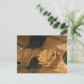 Carte Postale Arabes dans le désert, 1871 (Debout devant)