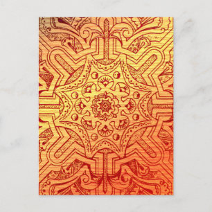 Carte Postale Arabesque victorien, IDALIS - Coucher de soleil