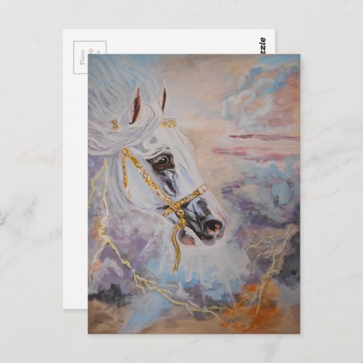 Carte postale Arabian Horse (Devant / Derrière)