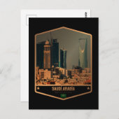 Carte Postale Arabie saoudite (Devant / Derrière)