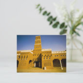 Carte Postale Arabie Saoudite, Riyad, Mosquée Al Diriya (Debout devant)