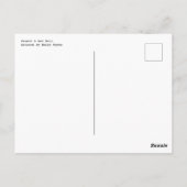 Carte Postale Arachide et son bal (Dos)