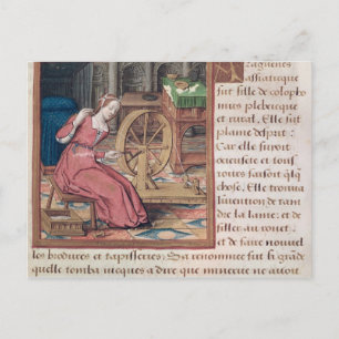 Carte Postale Arachne, de la Vie des Femmes Celebres