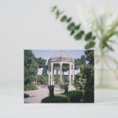 Carte Postale Aragah e Hafez, tombe d'un poète important mort (Debout devant)