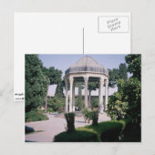 Carte Postale Aragah e Hafez, tombe d'un poète important mort (Devant / Derrière)