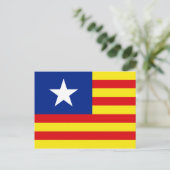 Carte Postale Aragon, drapeau de la Corée du Sud (Debout devant)