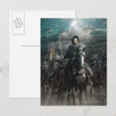 Carte Postale Aragorn Leading on Horse (Devant / Derrière)